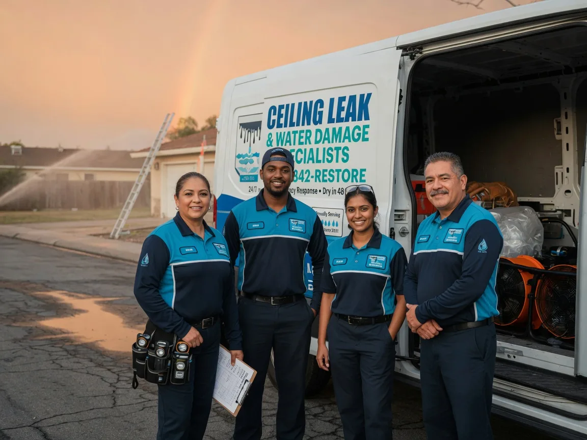 Ceiling Leak Cleanup company in Capulin, NM