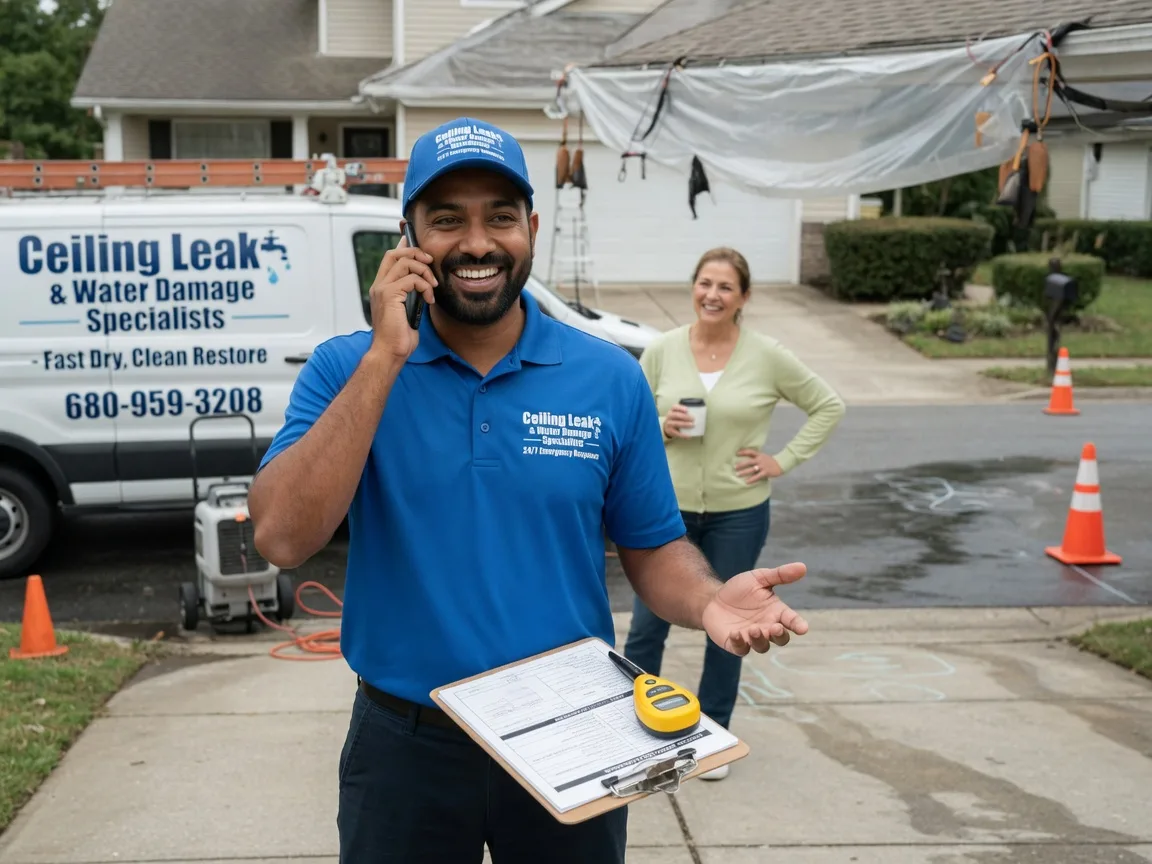 Ceiling Leak Cleanup Capulin, NM FAQs